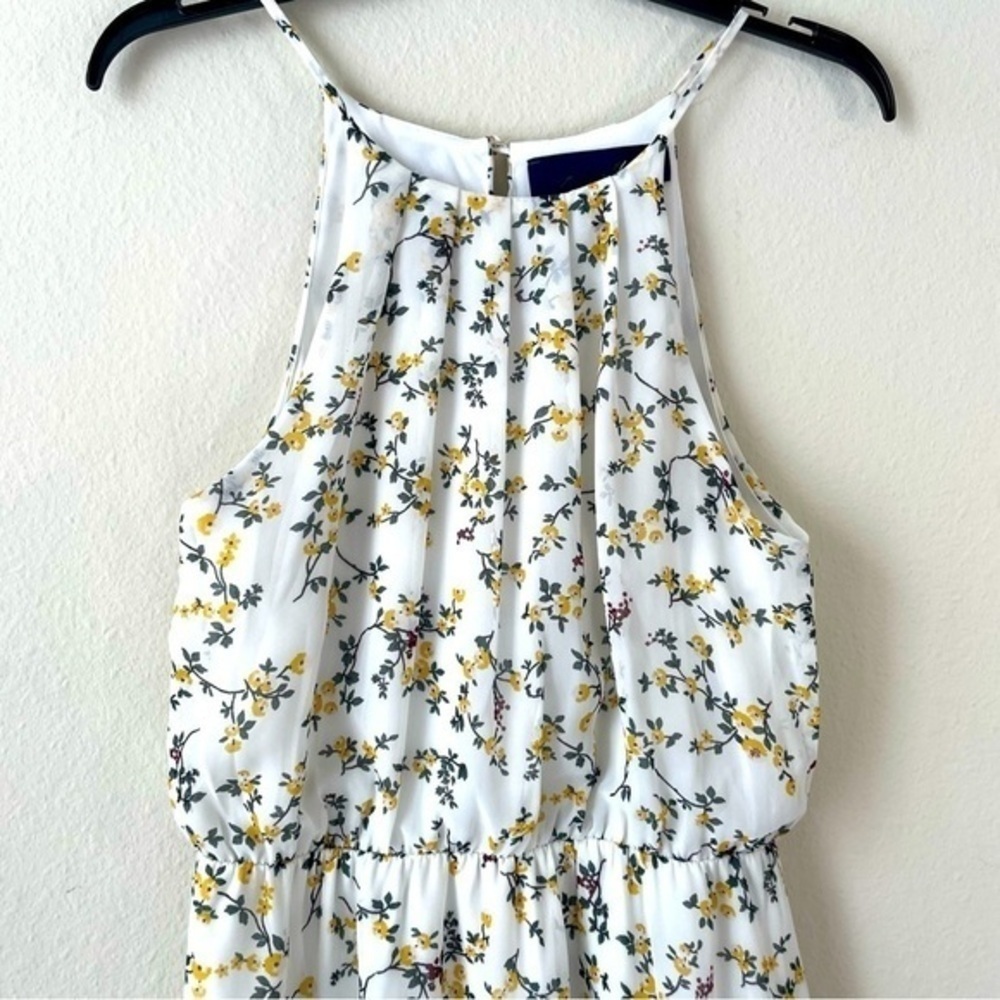 NWOT Blue Rain Floral Sun Dress - Size M - Picture 4 of 4